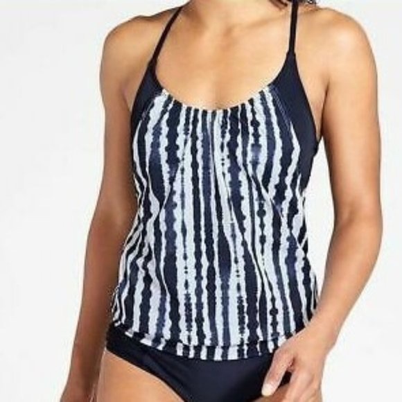 athleta tie dye tankini